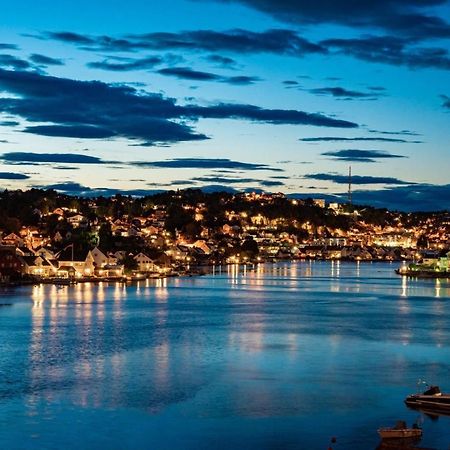 Luxurious Boathouse With Private Dock In The Best Location In Arendal Exterior photo